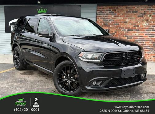 Brilliant Black Crystal Pearlcoat 2016 Dodge Durango R/T