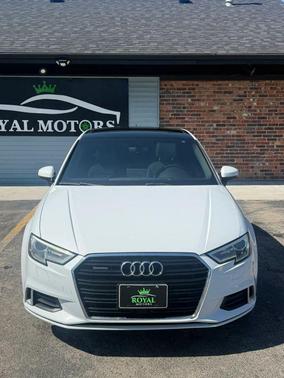 White 2019 Audi A3 Premium