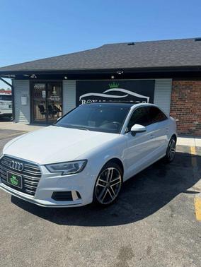 White 2019 Audi A3 Premium