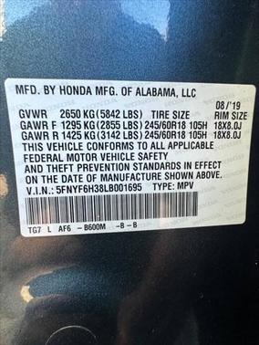 2020 Honda Pilot AWD EX