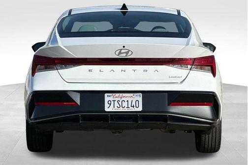 Serenity White 2025 Hyundai ELANTRA Limited