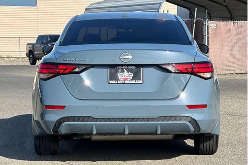 Atlantic Gray Metallic 2025 Nissan Sentra SV