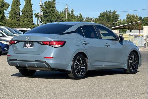 Atlantic Gray Metallic 2025 Nissan Sentra SV