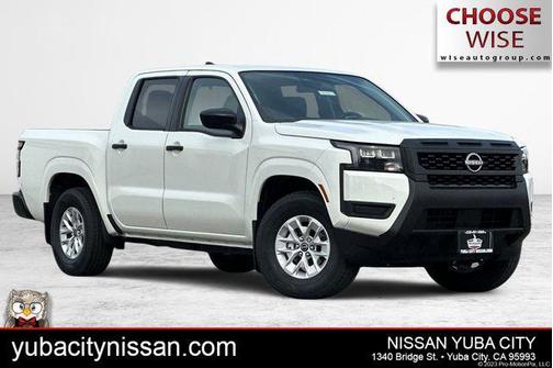 Glacier White 2026 Nissan Frontier S