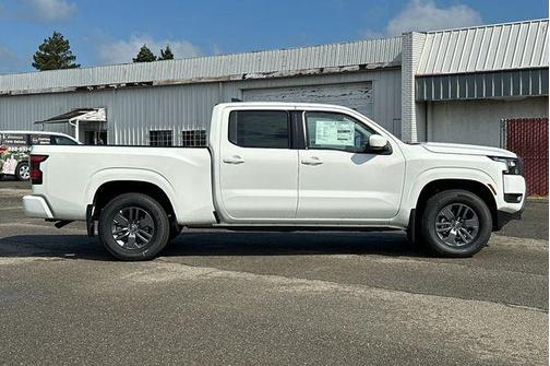 Glacier White 2026 Nissan Frontier SV