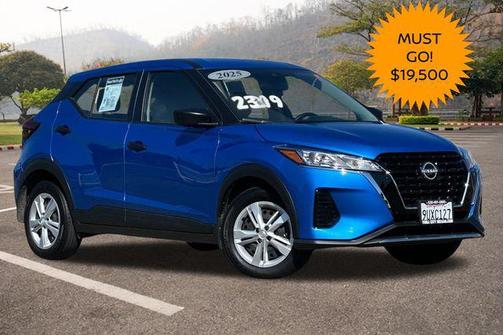 Electric Blue Metallic 2025 Nissan Kicks S