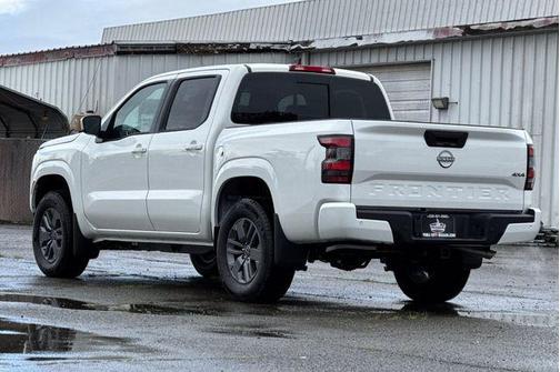 Glacier White 2026 Nissan Frontier SV