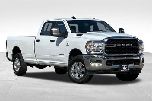 Bright White Clearcoat 2024 RAM 3500 Big Horn Crew Cab 4x4 8' Box