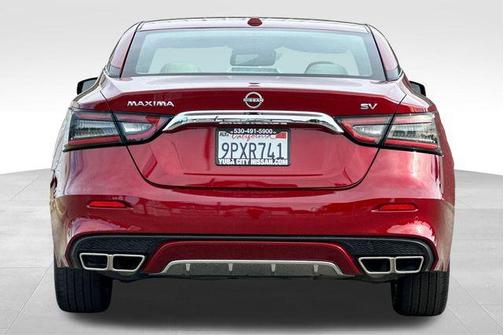 Red 2023 Nissan Maxima SV Xtronic CVT