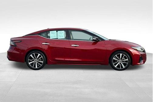 Red 2023 Nissan Maxima SV Xtronic CVT
