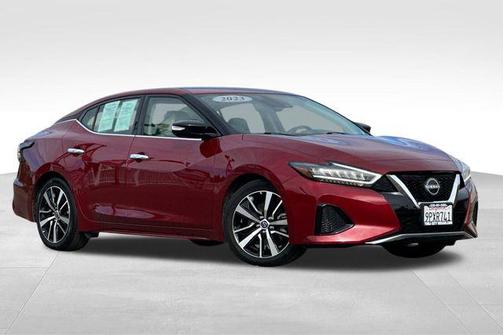 Red 2023 Nissan Maxima SV Xtronic CVT