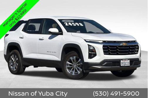 Summit White 2025 Chevrolet Equinox 1LT