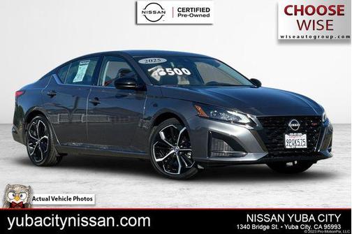 Gun Metallic 2025 Nissan Altima SR FWD