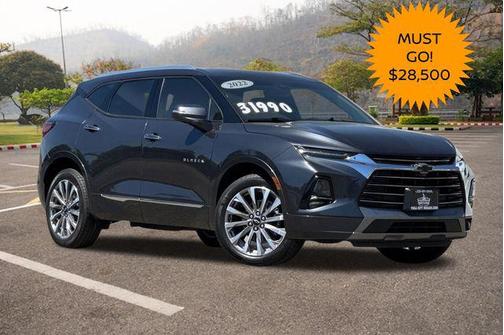 Iron Gray Metallic 2022 Chevrolet Blazer Premier
