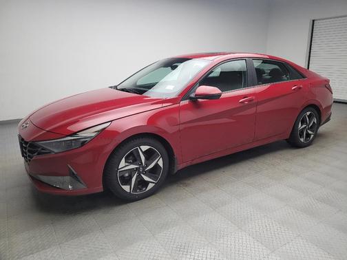 Scarlet Red Pearl 2023 Hyundai ELANTRA HEV Limited