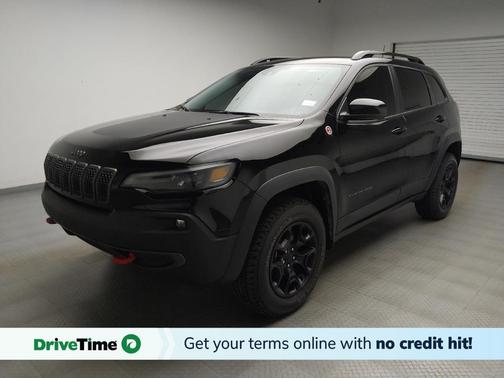 Diamond Black Crystal Pearlcoat 2022 Jeep Cherokee Trailhawk