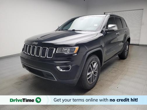 Diamond Black Crystal Pearlcoat 2018 Jeep Grand Cherokee Limited