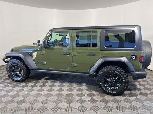 Sarge Green Clearcoat 2023 Jeep Wrangler Willys