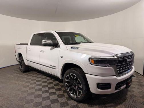 Ivory White Tri-Coat Pearl-Coat Exterior Paint 2026 RAM 1500 Limited