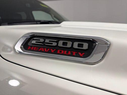 Pearl White 2022 RAM 2500 Laramie Crew Cab 4x4 6'4' Box