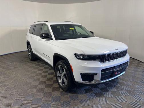 Bright White Clearcoat 2023 Jeep Grand Cherokee L Limited