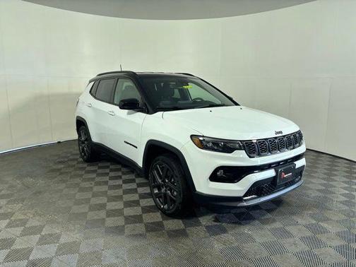 Bright White Clear-Coat Exterior Paint 2026 Jeep Compass Limited