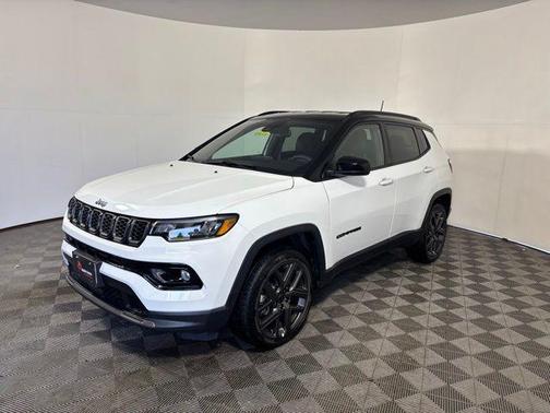 Bright White Clear-Coat Exterior Paint 2026 Jeep Compass Limited