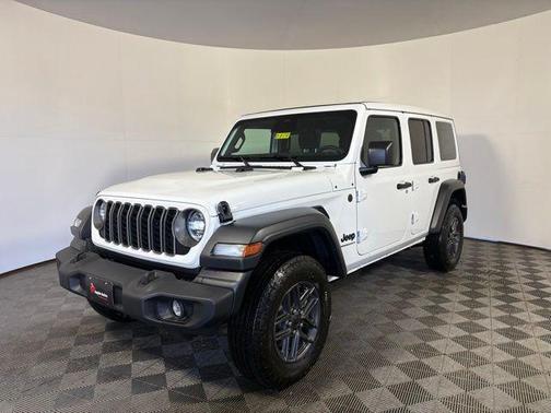 Bright White Clear-Coat Exterior Paint 2026 Jeep Wrangler Sport S