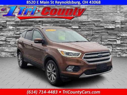 Canyon Ridge Metallic 2017 Ford Escape Titanium