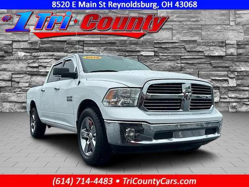 Bright White Clearcoat 2018 RAM 1500 Big Horn