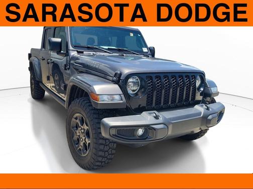 Granite Crystal Metallic Clearcoat 2023 Jeep Gladiator Willys 4x4