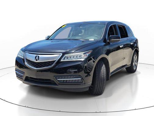 Crystal Black Pearl 2016 Acura MDX 3.5L