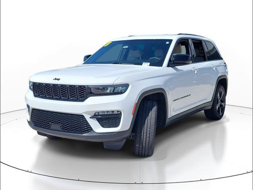 Bright White Clearcoat 2023 Jeep Grand Cherokee Limited