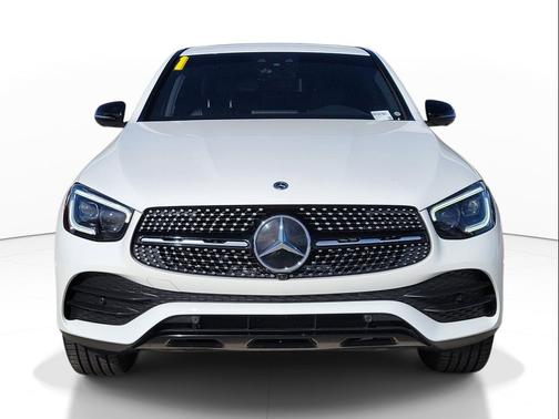 White 2021 Mercedes-Benz GLC 300 4MATIC Coupe