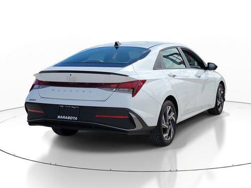 Serenity White 2025 Hyundai ELANTRA Sport