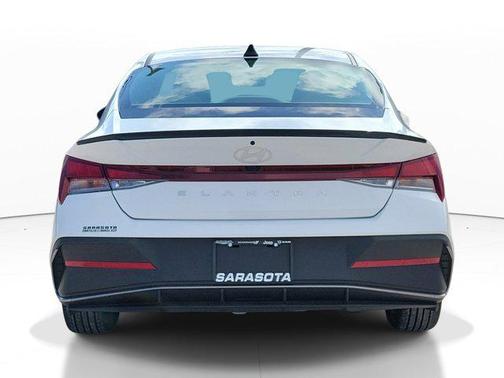 Serenity White 2025 Hyundai ELANTRA Sport