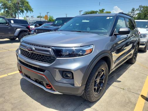 Carbonized Gray Metallic 2023 Ford Explorer Timberline