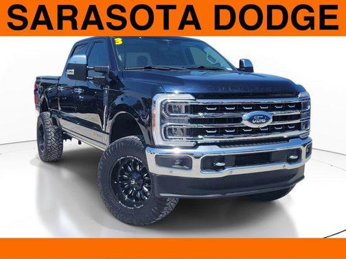 Antimatter Blue Metallic 2023 Ford F-250 Lariat