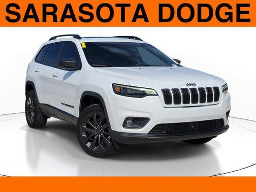 Bright White Clearcoat 2021 Jeep Cherokee 80th Anniversary 4x4