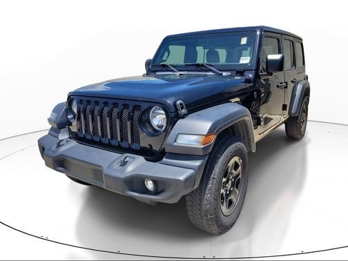 Black Clearcoat 2023 Jeep Wrangler Sport