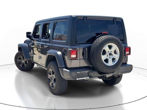 Granite Crystal Metallic Clearcoat 2021 Jeep Wrangler Unlimited Sport