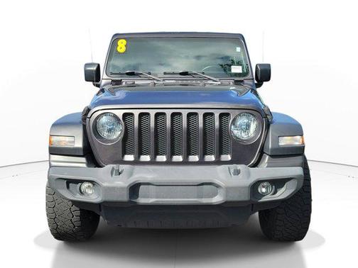 Granite Crystal Metallic Clearcoat 2018 Jeep Wrangler Unlimited Sport