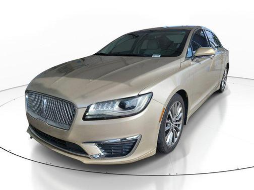 White Gold Metallic 2017 Lincoln MKZ Hybrid Select