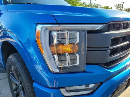 Velocity Blue Metallic 2021 Ford F-150 Lariat