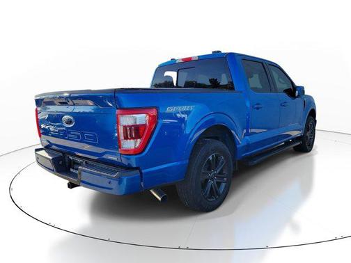 Velocity Blue Metallic 2021 Ford F-150 Lariat