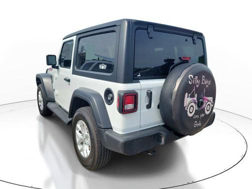 Bright White Clearcoat 2023 Jeep Wrangler Sport S