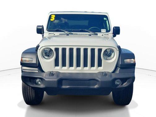 Bright White Clearcoat 2023 Jeep Wrangler Sport S