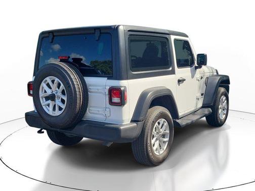 Bright White Clearcoat 2023 Jeep Wrangler Sport S