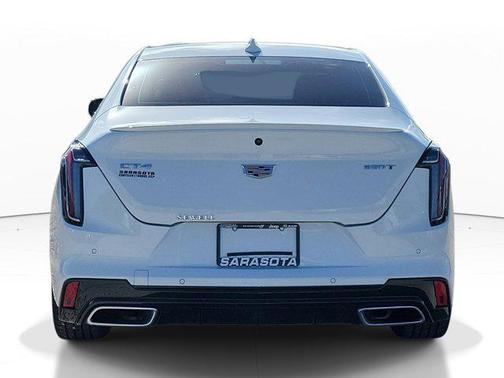 Summit White 2024 Cadillac CT4 Sport