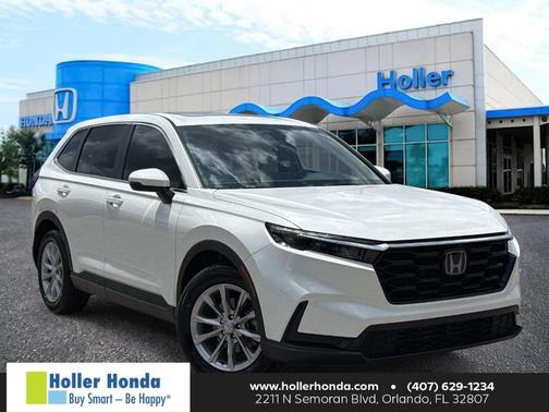 Platinum White Pearl 2023 Honda CR-V EX